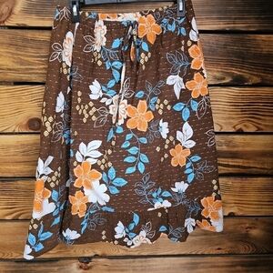 Ladies flora skirt